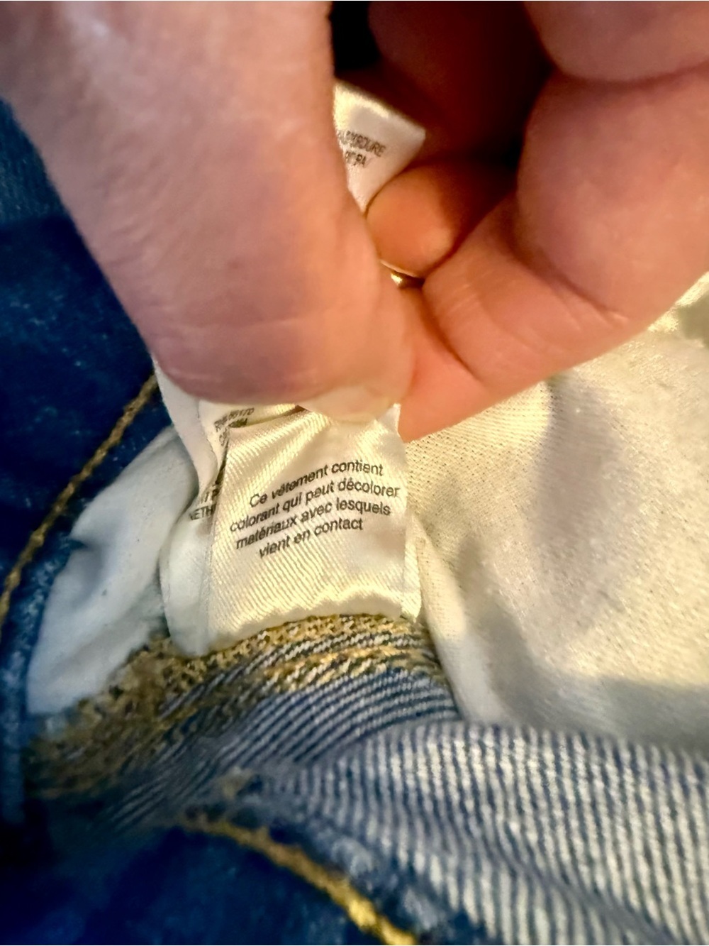 Pilcro Barrel Jeans in Denim Blue Wash - Picture 10 of 10